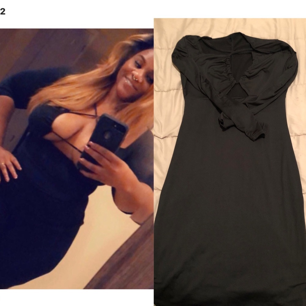Dress or long fitted top